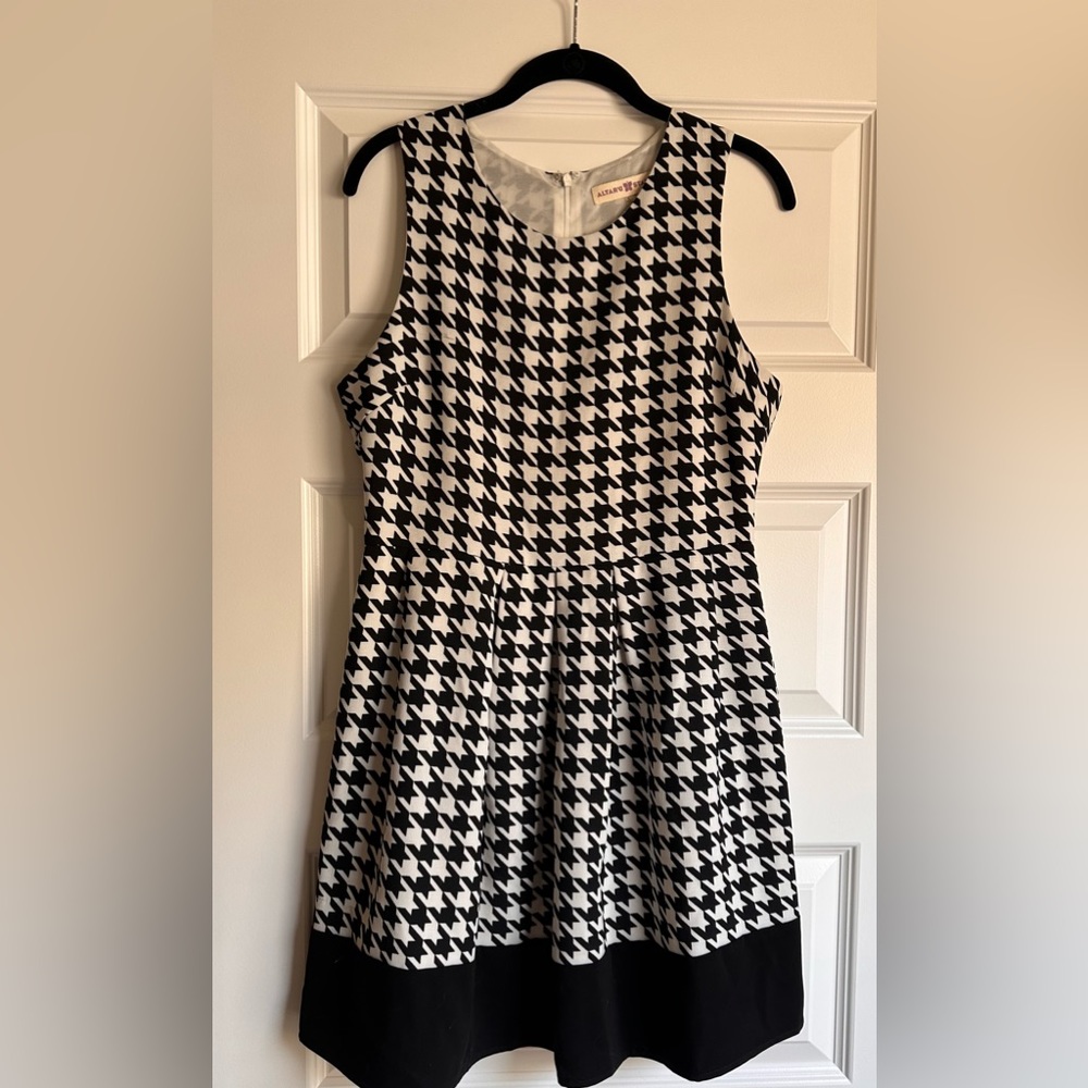 Houndstooth Dress